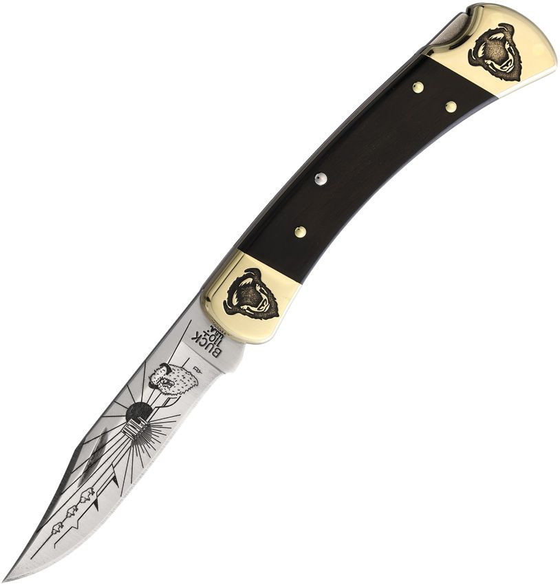 Yellowhorse Custom Buck 110 Lockback Buff